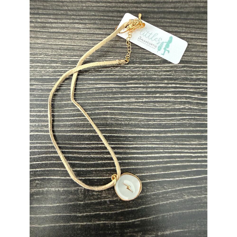 NWT Littles by Leslie Curtis Aurora Lightening Bolt Necklace